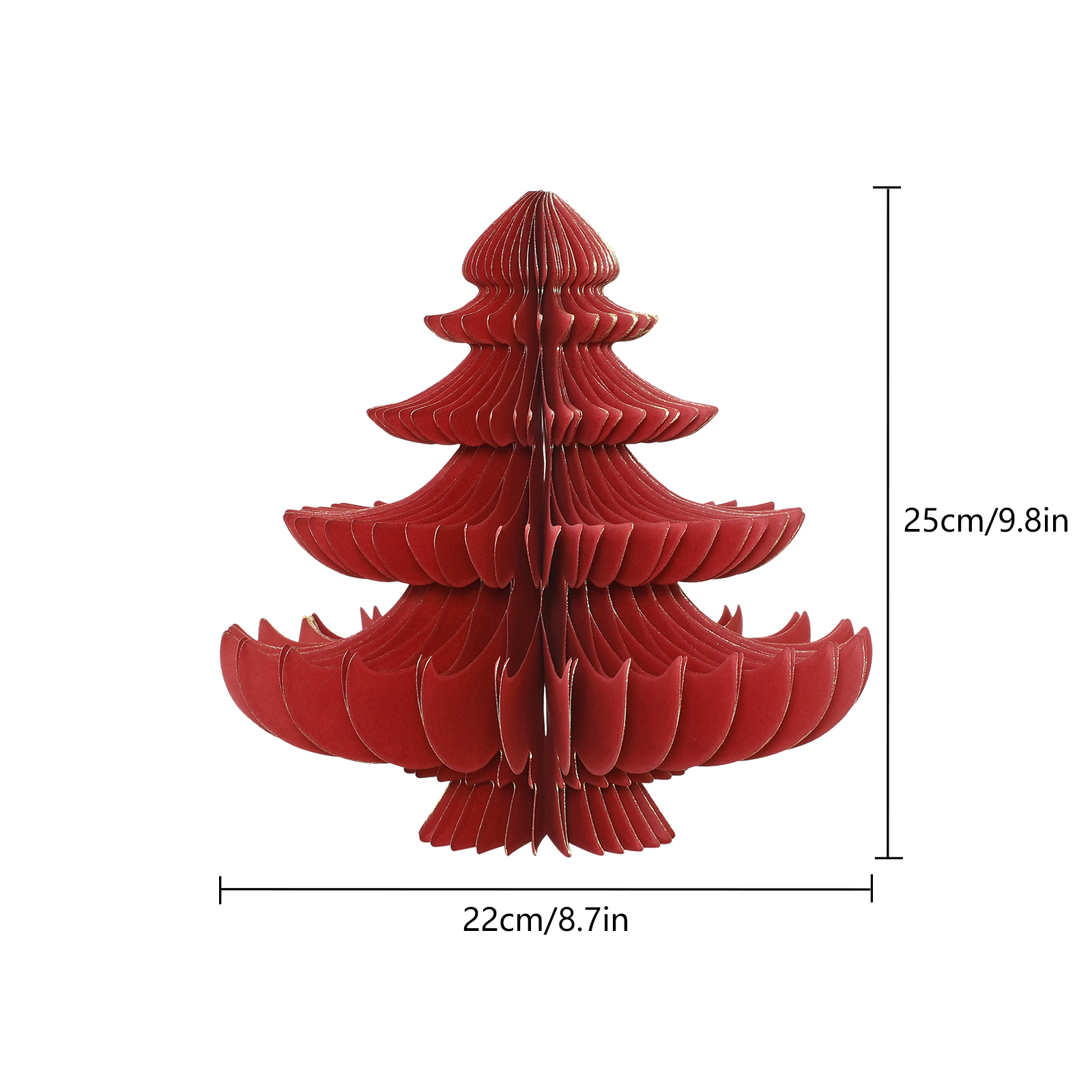 Red Honeycomb paper Tree ornaments-04.jpg